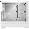 Obudowa FRACTAL DESIGN Pop Air TG Clear Tint Biały Złącza USB 3.0 x 2, Wejście mikrofonowe x 1, Wyjście słuchawkowe/głośnikowe x 1