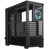 Obudowa FRACTAL DESIGN Pop Air RGB TG Clear Tint Czarny Przyciski i regulatory Power