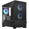 Obudowa FRACTAL DESIGN Pop Mini Air RGB TG Clear Tint Czarny