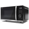 Kuchenka mikrofalowa SHARP YC-QC254AE-B 900W pojemność 25L EcoMode Auto Defrost Weight Defrost Czarno-srebrny Wymiary (GxSxW) [cm] 50.9 x 49 x 28.8