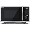Kuchenka mikrofalowa SHARP YC-QS254AE-B 900W pojemność 25L ChildLock Czarny