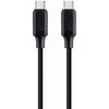 Kabel USB-C - USB-C CABLEXPERT 100W 1.5 m Czarny