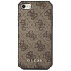 Etui GUESS 4G Metal Gold Logo do Apple iPhone 7/8/SE 2020/2022 Brązowy Model telefonu iPhone 7