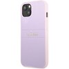Etui GUESS Saffiano Hot Stamp Metal Logo do Apple iPhone 13 Mini Fioletowy Seria telefonu iPhone