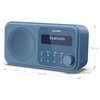 Radio SHARP DR-P420 Niebieski Dźwięk Mono