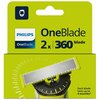 Ostrza golarki PHILIPS OneBlade 360 QP420/50 Kolor Biało-zielony