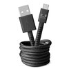Kabel USB-A - USB-C FRESH N REBEL 2.0 m Ciemnoszary Długość [m] 2