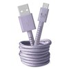 Kabel USB-A - USB-C FRESH N REBEL 2.0 m Fioletowy Długość [m] 2