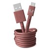 Kabel USB-A - USB-C FRESH N REBEL 2.0 m Czerwony Długość [m] 2