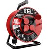 Przedłużacz bębnowy KEL Professional W-97056 (40 m) Obszar zastosowania Warsztat