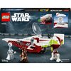 LEGO 75333 Star Wars Myśliwiec Jedi Obi-Wana Kenobiego Płeć Chłopiec