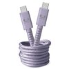 Kabel USB-C - USB-C FRESH N REBEL 2.0 m Fioletowy Długość [m] 2