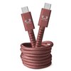 Kabel USB-C - USB-C FRESH N REBEL 2.0 m Czerwony Długość [m] 2