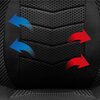 Fotel HUZARO Force 2.5 RGB Czarny Waga z opakowaniem [kg] 12.50