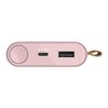 Powerbank FRESH N REBEL 12000 mAh Różowy Typ kabla Kabel USB-A - USB-C