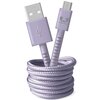 Kabel USB - Micro USB FRESH N REBEL Dreamy Lilac Fioletowy 2 m Długość [m] 2