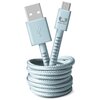 Kabel USB - Micro USB FRESH N REBEL Dusky Blue Jasnoniebieski 2 m Rodzaj Kabel