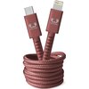 Kabel USB-C - Lightning FRESH N REBEL Safari Red Czerwony 2 m Długość [m] 2