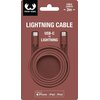 Kabel USB-C - Lightning FRESH N REBEL Safari Red Czerwony 2 m Gwarancja 24 miesiące