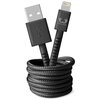 Kabel USB - Lightning FRESH N REBEL Storm Grey Szary 2 m Długość [m] 2