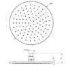 Zestaw prysznicowy podtynkowy DEANTE Temisto NAC N9QT z deszczownicą Nero Funkcje dodatkowe System Anti-twist
