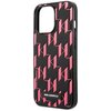 Etui KARL LAGERFELD Monogram Plaque do Apple iPhone 13 Pro Różowy Dominujący kolor Różowy