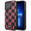 Etui KARL LAGERFELD Monogram Plaque do Apple iPhone 13 Pro Różowy