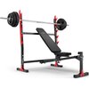 Ławka do ćwiczeń MARBO SPORT MH-L107 2.0 Maksymalne obciążenie ławki [kg] 250