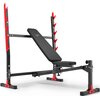 Ławka do ćwiczeń MARBO SPORT MH-L107 2.0 Ćwiczone partie mięśni Górne partie ciała