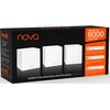 Router TENDA Nova MW12 2.4 / 5 GHz (TriBand), Wi-Fi Mesh (3 szt.) Maksymalna prędkość transmisji bezprzewodowej [Mb/s] 2034