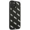 Etui KARL LAGERFELD Allover do Apple iPhone 13 Mini Czarny Dominujący kolor Czarny