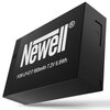 Ładowarka dwukanałowa NEWELL DL-USB-C + 2 akumulatory LP-E17 do Canon Akumulatorki w zestawie Tak