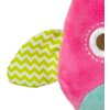 Zawieszka MILLY MALLY Happy owl Sówka 2552 Różowy Materiał Plusz