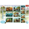 Puzzle TREFL Poznaj wszystkie dinozaury 10w1 90390 (329 elementów) Seria Poznaj wszystkie dinozaury