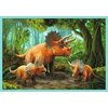 Puzzle TREFL Poznaj wszystkie dinozaury 10w1 90390 (329 elementów) Seria Poznaj wszystkie dinozaury