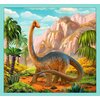 Puzzle TREFL Poznaj wszystkie dinozaury 10w1 90390 (329 elementów) Wiek 4+