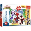 Puzzle TREFL Marvel Spiday w świecie (60 elementów)