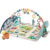 Mata edukacyjna FISHER PRICE Wesołe Miasteczko GJD41 + Maskotka FISHER PRICE Miś Uspokajacz ze świetlikami