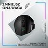 Mysz LOGITECH G502 X Plus Czarny Ultrapolling [Hz] 1000