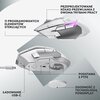 Mysz LOGITECH G502 X Plus Biały Szybkość śledzenia [IPS] 400