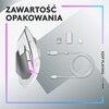 Mysz LOGITECH G502 X Plus Biały Komunikacja z komputerem Bezprzewodowa