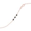 Smartwatch FOREVER Forevive Petite SB-305 Edycja z bransoletką Apart Różowe złoto Rozmiar wyświetlacza [cal] 1.08