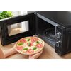 Kuchenka mikrofalowa SENCOR SMW 1719BK 700W średnica 25.5 cm pojemność 20L Funkcje Oświetlenie wnętrza