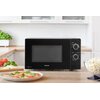 Kuchenka mikrofalowa SENCOR SMW 1719BK 700W średnica 25.5 cm pojemność 20L Pojemność [l] 20