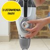 Mop parowy BLACK&DECKER BHSM1615DSG-QS Biało-szary Czas gotowości pary [sek.] 20