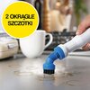 Mop parowy BLACK&DECKER BHSM1615DSG-QS Biało-szary Wyposażenie 1 x szczoteczka