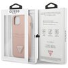 Etui GUESS Saffiano Triangle Logo Cardslot do Apple iPhone 13 Mini Różowy Marka telefonu Apple