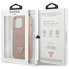 Etui GUESS Saffiano Triangle Logo Cardslot do Apple iPhone 13 Pro Różowy Marka telefonu Apple