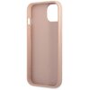 Etui GUESS Saffiano Triangle Logo Cardslot do Apple iPhone 13 Różowy Typ Etui nakładka