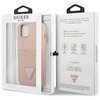 Etui GUESS Saffiano Triangle Logo Cardslot do Apple iPhone 13 Różowy Marka telefonu Apple